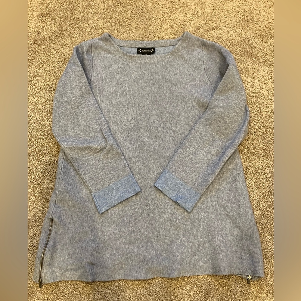 Nanette Lepore Light Gray wool blend  sweater